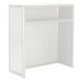 White Hostesses counter no doors