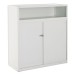 White Hostesses counter with doors