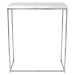 White Rectangular tall table Amélia