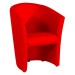 Red Julia armchair