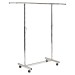 Chrome steel telescopic garment display