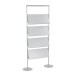 White Orientable shelves