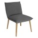 Grey Dana armchair