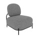 Anthracite Charlotte armchair