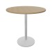 Light Oak Wood Circus 75 table white