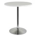White Circus 60 table chrome