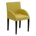 Yellow Hippolyte armchair