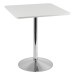 Chrome / White Volga 70 table