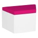 Fuschia Cassandra corner bench
