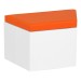 Orange Cassandra corner bench
