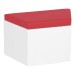 Red Cassandra corner bench