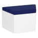Navy blue Cassandra corner bench