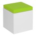 Green square Cassandra bench