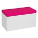 Fuschia Cassandra rectangular bench
