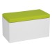 Green Cassandra rectangular bench