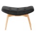 Anthracite Iceberg ottoman