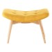 Yellow Iceberg ottoman