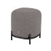 Anthracite Charlotte ottoman