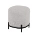 Grey Charlotte ottoman