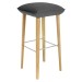 Grey Ergon stool