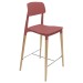 Red Anatole stool