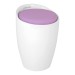 Mauve Guma low stool