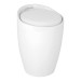 White Guma low stool