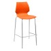Orange Uni-T4 stool
