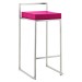 Fuschia Vénitia stool