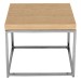 Light Oak Wood Square Zumba low table