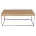 Light Oak Wood Rectangle Zumba low table
